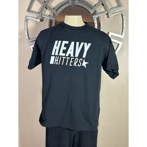 Heavy Hitters Men's Graphic T Shirt‎ Men's L 100 % Heavy Cotton Korean Brand